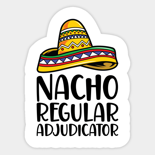 Nacho Regular Adjudicator Sticker by Saimarts